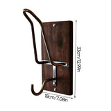 Support Mural de Casque de Moto