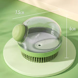 Brosse de bain en silicone pour animaux de compagnie