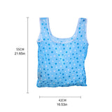 Sac d'épicerie pliable et réutilisable avec porte-clés