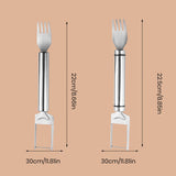 Tenedor de Sandía de Acero Inoxidable