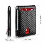 Porte-cartes Swipe en cuir antivol
