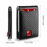 Porte-cartes Swipe en cuir antivol