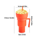 Gobelet Stadium 2 en 1 avec seau à pop-corn et paille