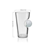 🏑Verre à pinte en forme de balle de golf