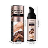 Mousse bronzante hydratante correctrice de couleur