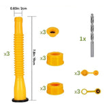 Bec de remplacement pour bidon d'essence avec buse flexible