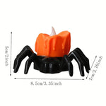 Lampe à bougie à dos d'araignée
