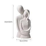 Ornement décoratif de couple câlin