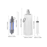 Mini-filtre à eau pour l'extérieur