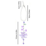 Pendentif Fleur Élégant pour Rétroviseur de Voiture