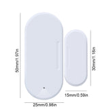 Détecteur de lumière Zigbee Aimant de porte