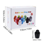 Gobelets de tri par couleur