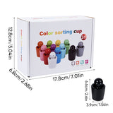Gobelets de tri par couleur