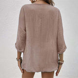 Cardigan en Mousseline de Soie à col en V