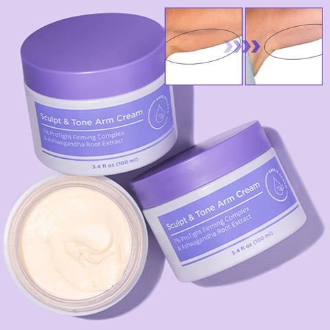 Crème pour les bras sculptée et tonique