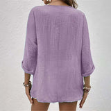 Cardigan en Mousseline de Soie à col en V