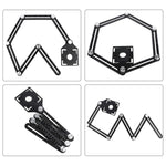 Règle de mesure à angles multiples