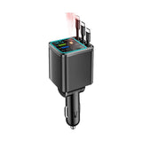 Chargeur de voiture rétractable universel 7 en 1
