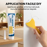 Kit de Réparation de Cloisons Sèches Efficace avec Grattoir