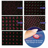 Lumière laser à mouvement de douche d'étoiles