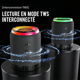 Enceinte Bluetooth magnétique séparable 2 en 1