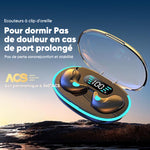Oreillettes Bluetooth à conduction osseuse pour le sommeil