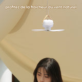 Ventilateur de Plafond Portable et Silencieux