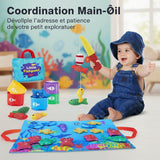 Jouet de pêche éducatif Montessori pour enfants