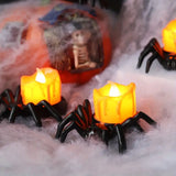 Lampe à bougie à dos d'araignée