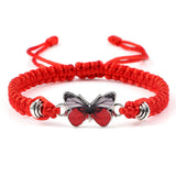 Bracelet à breloque de papillon