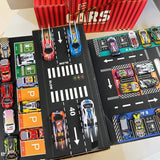 48Pcs Voitures de Course en Alliage Lot de Jouets