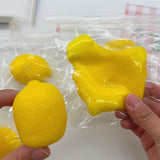 Jouets Squishy au citron anti-stress