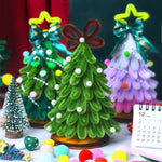 Arbre de Noël en bâtonnets torsadés