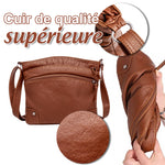 Sac en cuir à plusieurs compartiments