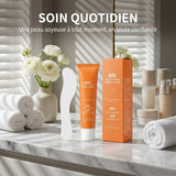 Crème dépilatoire douce pour le visage