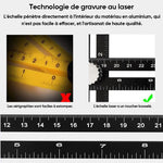 Règle de mesure à angles multiples
