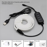 Bande lumineuse en silicone