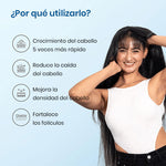 Sérum roll-on avanzado para el crecimiento del cabello