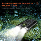 Mini lampe de poche porte-clés magnétique