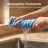 Chiffon de nettoyage en microfibre (3 pièces)