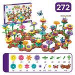 Jouets de construction du jardin de fleurs