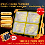 Lumière extérieure solaire portative