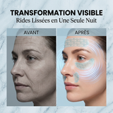 Ruban lissant visage et yeux aux peptides pour la nuit