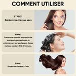 Shampoing pour cheveux Nova pour teinture naturelle instantanée