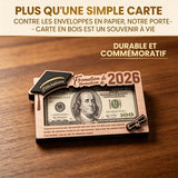 Porte-billets de remise de diplôme 2026