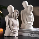 Ornement décoratif de couple câlin