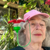 Mangeoire à colibri à chapeau