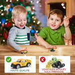 Boîte à surprises de jouets véhicules d'ingénierie