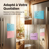 Bloc-notes adhésif effaçable