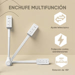 Extensor de tomacorrientes Sakerplus